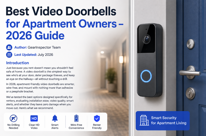 Best Video Doorbells for Apartment Owners – 2026 Guide