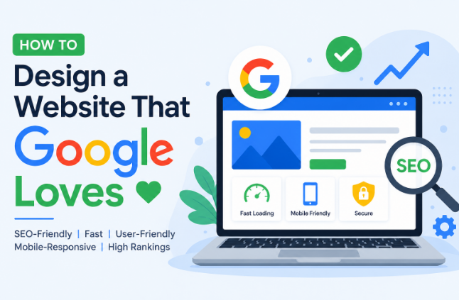 How to Design a Website That Google Loves: The Complete SEO-Friendly Web Design Guide for Higher Rankings in 2026