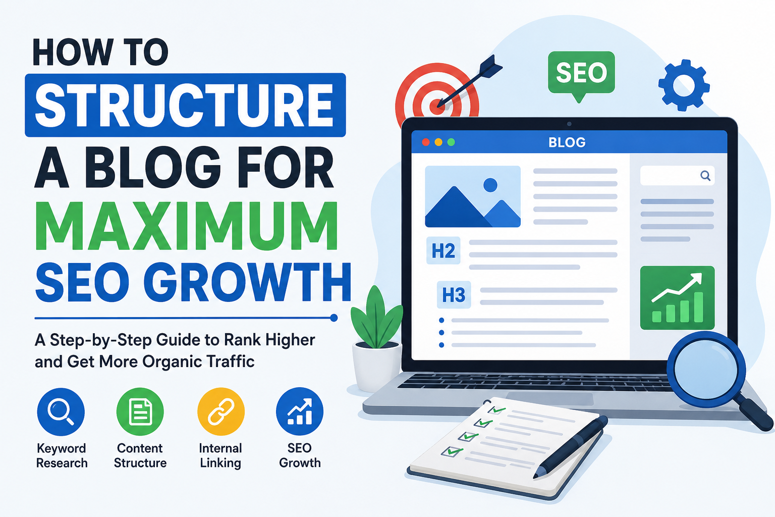 How to Structure a Blog for Maximum SEO Growth: The Complete Blueprint to Rank Higher and Drive More Organic Traffic