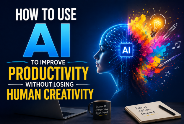 How to Use AI to Improve Productivity Without Losing Human Creativity (2026 Guide)
