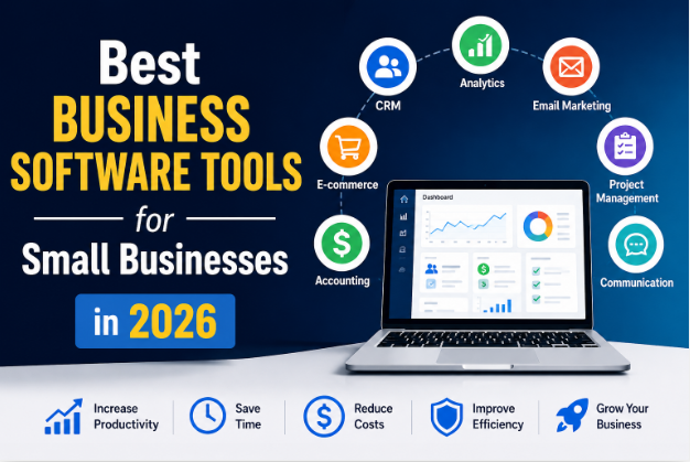 Best Business Software Tools for Small Businesses in 2026 | Complete Guide
