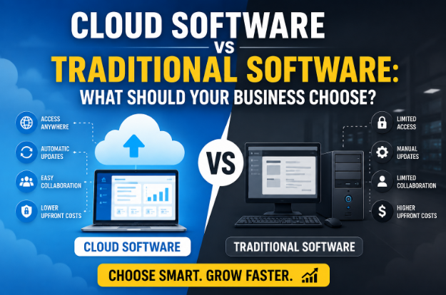 Cloud Software vs Traditional Software: Which Is Better for Your Business in 2026?