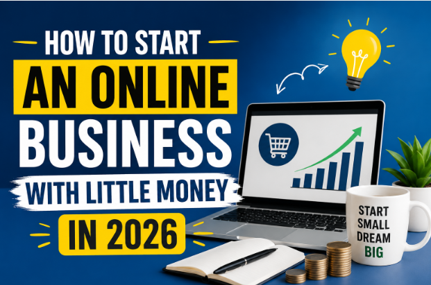 How to Start an Online Business With Little Money in 2026 (Complete Guide)