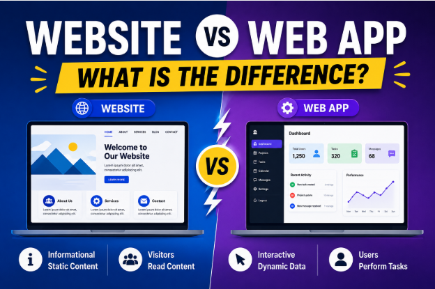 Website vs Web App: What Is the Difference? (Complete Guide 2026)