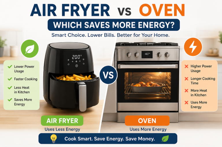 Air Fryer vs Oven: Which Saves More Energy? The Complete 2026 Guide to Lower Electricity Bills