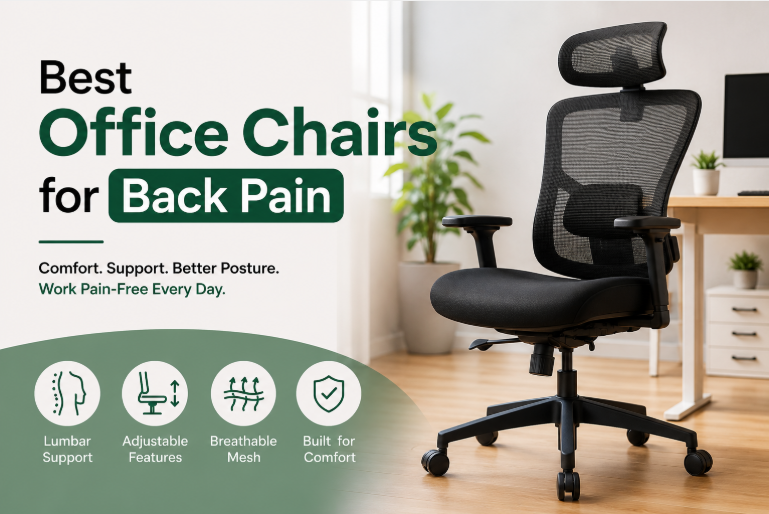 Best Office Chairs for Back Pain: 10 Comfortable Ergonomic Chairs for Better Support