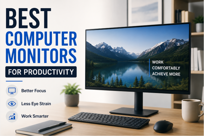Best Computer Monitors for Productivity in 2026: Top Picks to Boost Focus, Comfort, and Efficiency