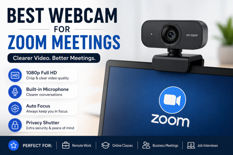 Best Webcam for Zoom Meetings in 2026: Crystal-Clear Video Calls for Work, School, and Remote Collaboration