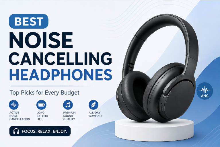 Best Noise Cancelling Headphones in 2026: Top Picks for Travel, Work, Music & Everyday Comfort