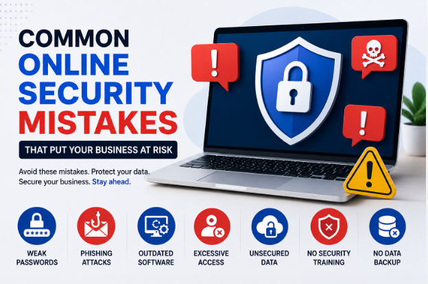 Common Online Security Mistakes That Put Your Business at Risk (2026 Guide)