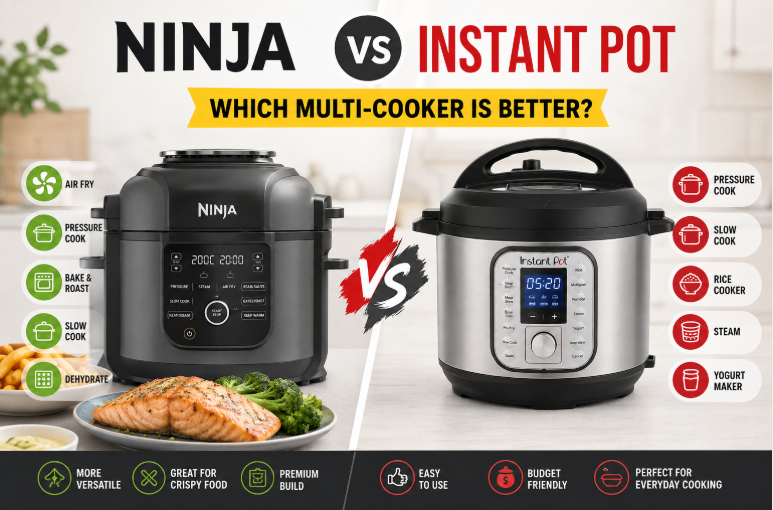Ninja vs Instant Pot: Which Multi-Cooker Is Better in 2026? The Ultimate Buyer's Guide